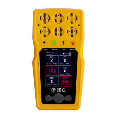 BTQ-YA-C100FT Handheld Gas Detector CO O2 H2S LEL Draagbare Multi Gas Analyzer