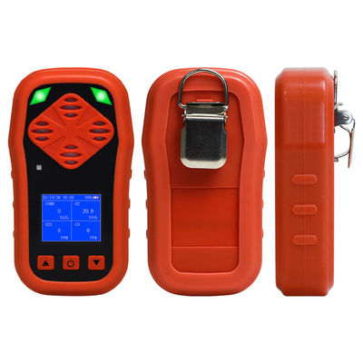 Draagbare persoonlijke multi-gasdetector H2S CO O2 LEL Handheld gaslekdetector