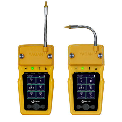 BTQ-YA-C100FT Industrieel handheld draagbaar alarm voor het opsporen van gaslekken Multi-gasdetectorinstrument