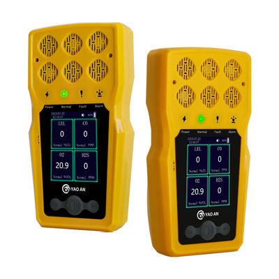 BTQ-YA-C100FT Gasdetector Gasanalysator Draagbare 4 IN 1 Multi Gasdetector voor CO O2 H2S CH4