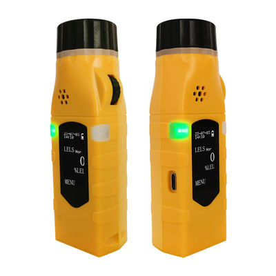 NH3 CH4 CO H2S Draagbare enkele gasdetector analysator met 1,3 inch LCD display