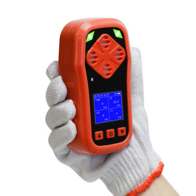 Multi-gasanalysatoren CDX4 Draagbare multi-gasdetector met 4 in 1 sensor