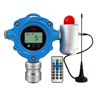 Vaste gasdetector Industriële gaslekkadetector met H2S C02 CO CH4 sensor