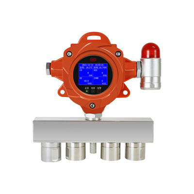 Vaste multi-gasdetector EX O2 CH4 CO2 CO SO2 Gassensor Ozondetector 6 In 1 Gasanalyseurs
