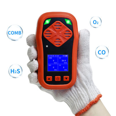 Elektrochemische sensor type 4 in 1 Gasdetector Draagbare Nh3 Ammoniakmeter Eenheidsgasanalysator met IP68-classificatie