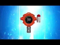 CE FCC ATEX gecertificeerd Intelligent Fixed Gas Sensor Monitor H2S EX Gasleak Detector Fixed Gas Analyz